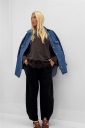 pantalone modello balloon sporty